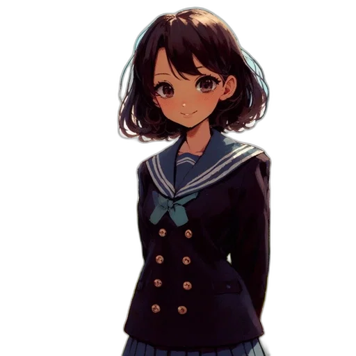 dress, jacket, staff, face, pixel art, anime, concept art, cartoon transparent PNG cut-out