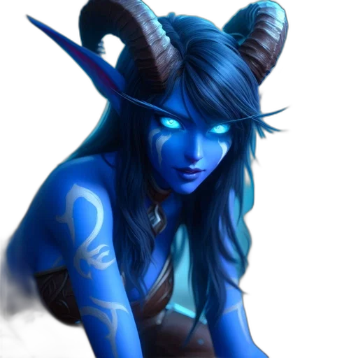 dragon, staff, fantasy art, concept art, pixel art, comic book art, blue, dark transparent PNG cut-out