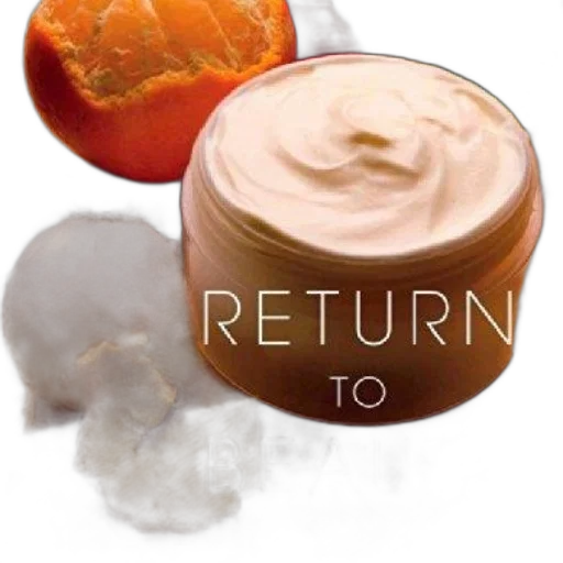 return, beauty, text, overlaid, image, featuring, jar, cream transparent PNG cut-out