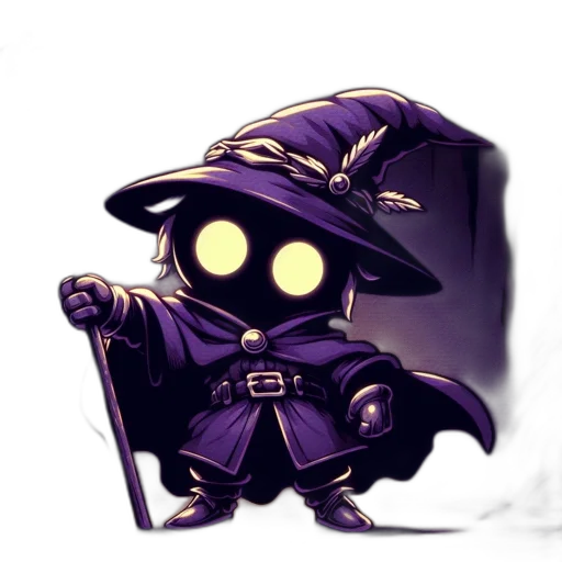staff, hat, robot, mask, concept art, pixel art, fantasy art, comic book art transparent PNG cut-out