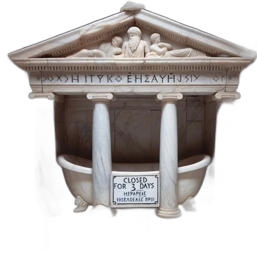furniture, crown, jewelry, building, 3d render, photorealistic, ancient, greek transparent PNG cut-out