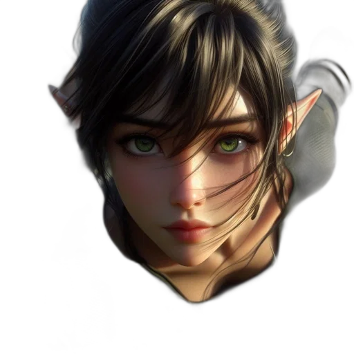 face, mask, staff, weapon, fantasy art, concept art, photorealistic, 3d render transparent PNG cut-out