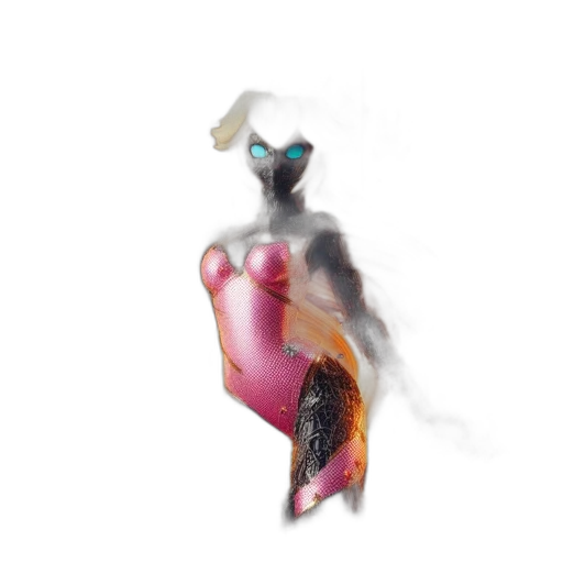 robot, creature, mask, animal, concept art, 3d render, watercolor, vaporwave transparent PNG cut-out