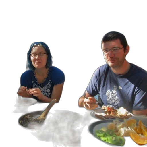 food, staff, face, 3d render, photorealistic, concept art, underwater, man transparent PNG cut-out