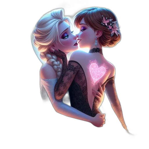 dress, concept art, fantasy art, comic book art, pixel art, neon lights, fire, two transparent PNG cut-out