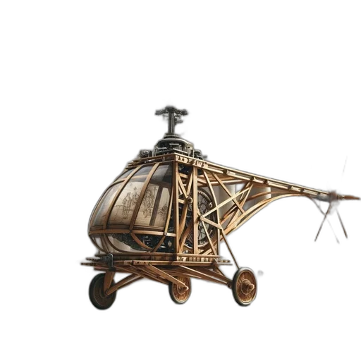 furniture, car, umbrella, weapon, concept art, 3d render, fantasy art, old transparent PNG cut-out