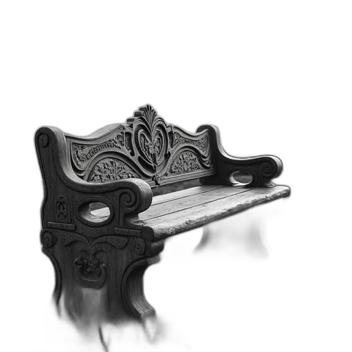 furniture, crown, jewelry, shoes, 3d render, photorealistic, concept art, pencil sketch transparent PNG cut-out