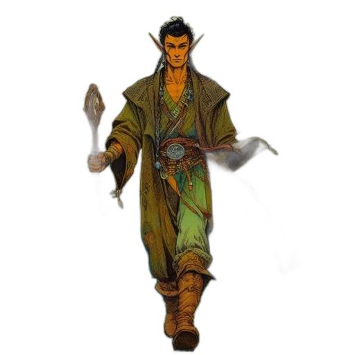 staff, jacket, sword, dragon transparent PNG cut-out
