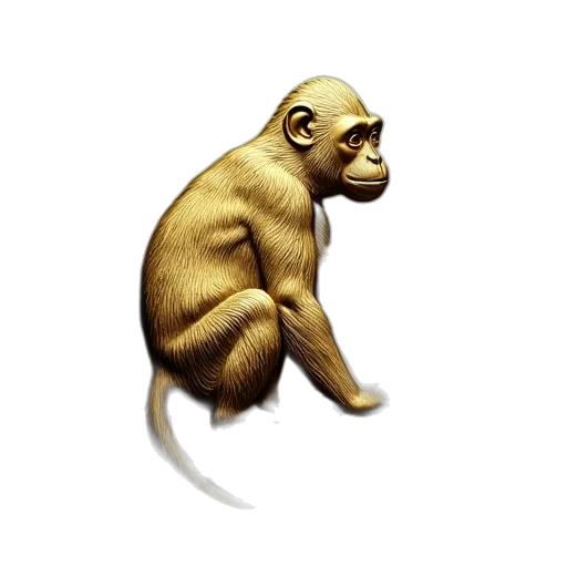 creature, animal, staff, jewelry transparent PNG cut-out