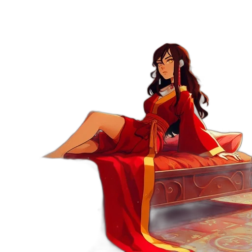dress, crown, staff, sword, concept art, fantasy art, pixel art, anime transparent PNG cut-out
