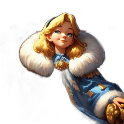 crown, dress, face, staff, concept art, fantasy art, oil painting, pixel art transparent PNG cut-out
