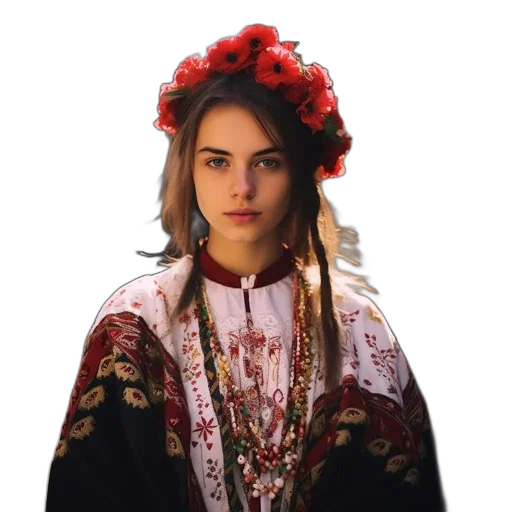 dress, face, crown, jewelry, oil painting, photorealistic, fantasy art, concept art transparent PNG cut-out