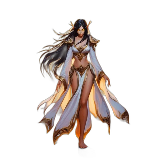 fantasy art, concept art, pixel art, comic book art, golden, earth tones, dark, monochrome transparent PNG cut-out