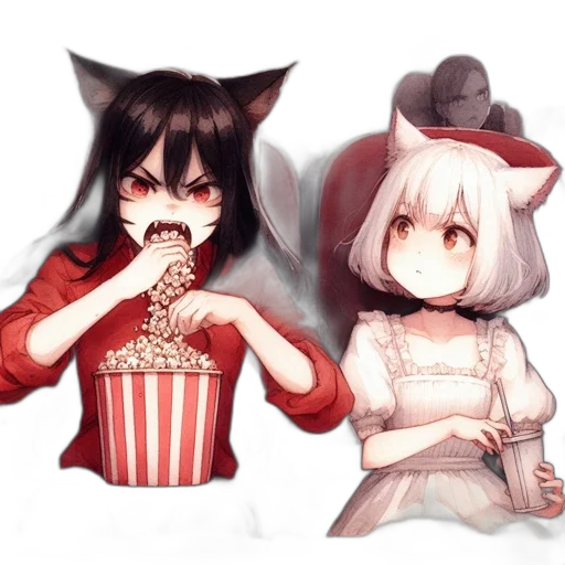 food, mask, anime, concept art, pixel art, fantasy art, fire, forest transparent PNG cut-out