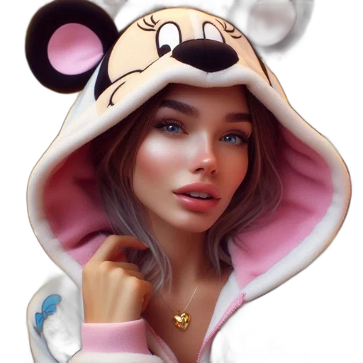 hat, jewelry, face, mask, photorealistic, concept art, fantasy art, 3d render transparent PNG cut-out