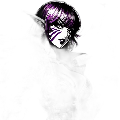 mask, face, creature, robot, fantasy art, anime, photorealistic, concept art transparent PNG cut-out