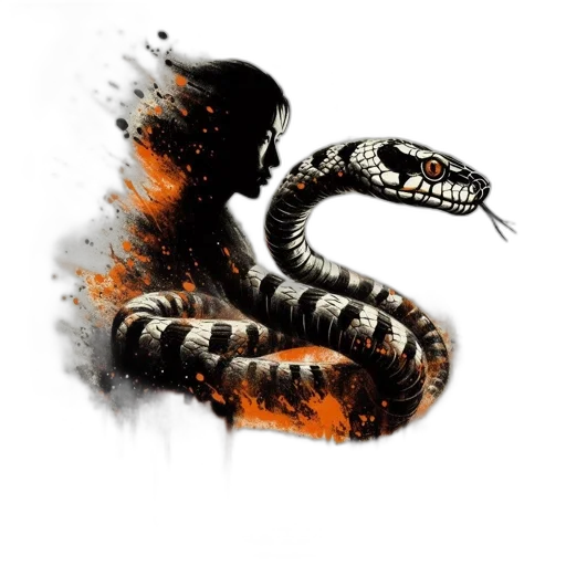 dragon, animal, creature, staff, concept art, fantasy art, photorealistic, watercolor transparent PNG cut-out