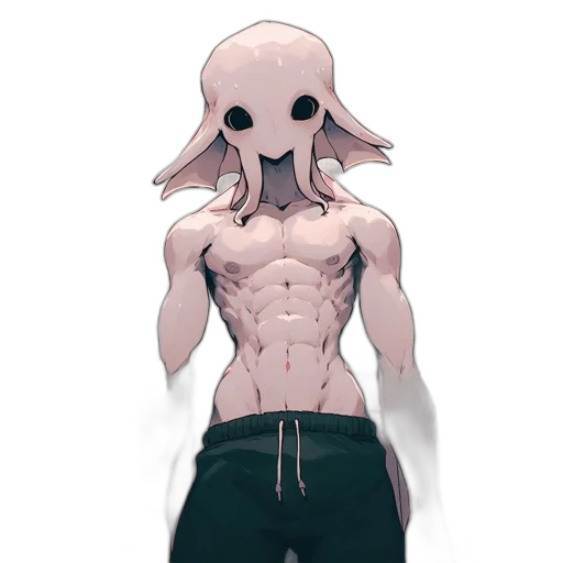 creature, mask, robot, animal, concept art, pixel art, watercolor, anime transparent PNG cut-out