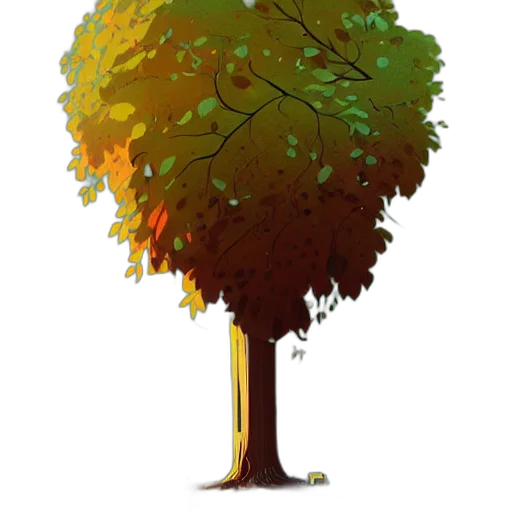 tree, crown, creature, staff transparent PNG cut-out