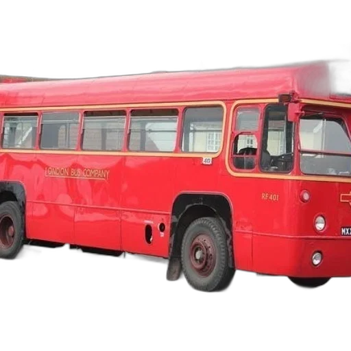 car, 3d render, photorealistic, concept art, red, london, bus, company transparent PNG cut-out