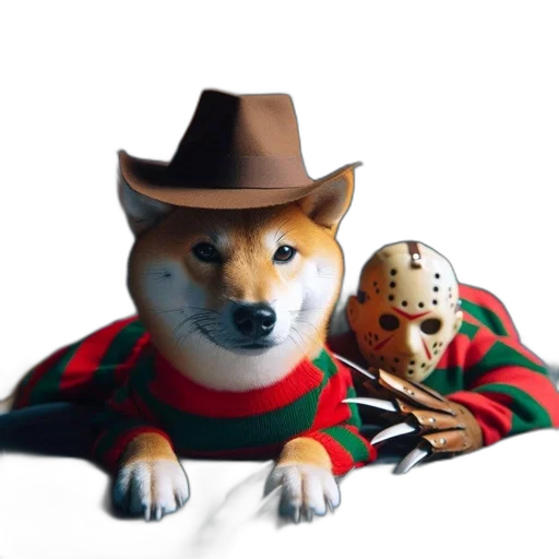 hat, mask, animal, creature, concept art, pixel art, photorealistic, 3d render transparent PNG cut-out