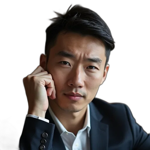 staff, face, photorealistic, concept art, oil painting, man, short, hair transparent PNG cut-out