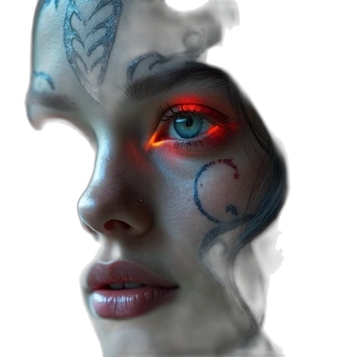 mask, face, robot, dragon, photorealistic, fantasy art, concept art, cyberpunk transparent PNG cut-out