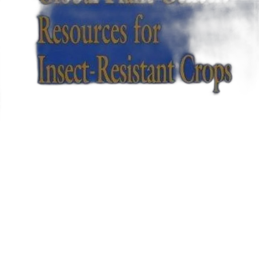 book, titled, global, plant, genetic, resources, insect-resistant, crops transparent PNG cut-out
