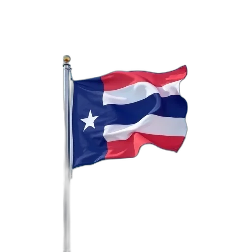 staff, flag, honduras, flies transparent PNG cut-out