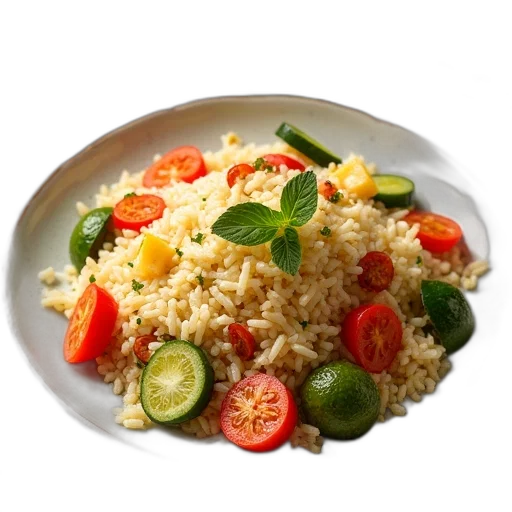 food, image, plate, rice transparent PNG cut-out