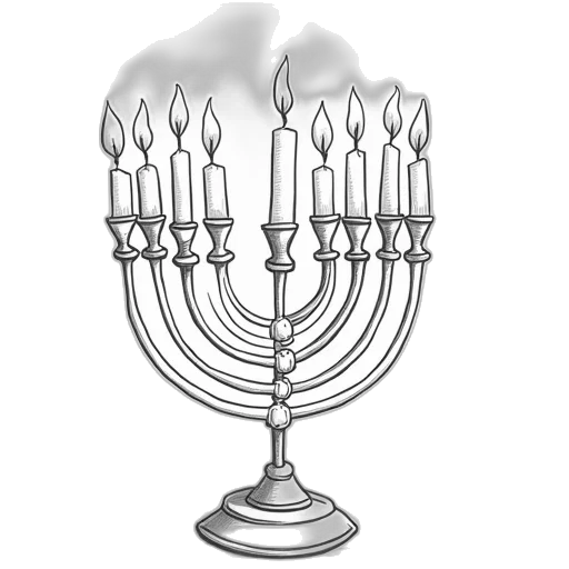 staff, jewelry, crown, weapon, fire, happy, hanukah, coloring transparent PNG cut-out