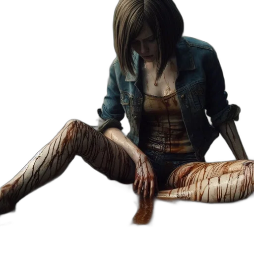 jacket, weapon, concept art, photorealistic, comic book art, fantasy art, young, woman transparent PNG cut-out