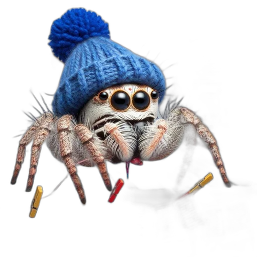animal, creature, hat, jewelry, 3d render, concept art, photorealistic, pixel art transparent PNG cut-out