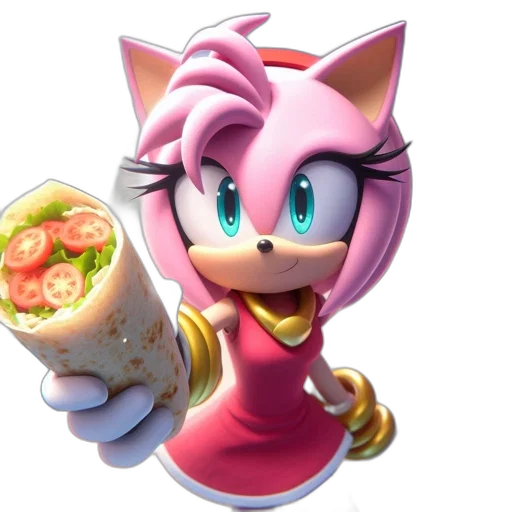 food, animal, creature, weapon, concept art, 3d render, pixel art, vaporwave transparent PNG cut-out