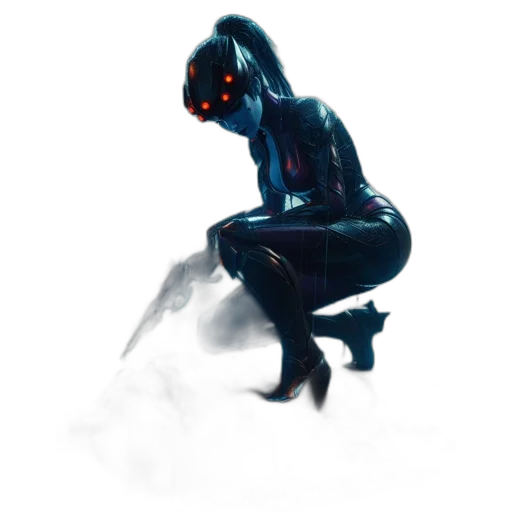 mask, creature, robot, dragon, concept art, cyberpunk, 3d render, comic book art transparent PNG cut-out