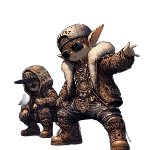 staff, weapon, jacket, robot, concept art, fantasy art, pixel art, 3d render transparent PNG cut-out
