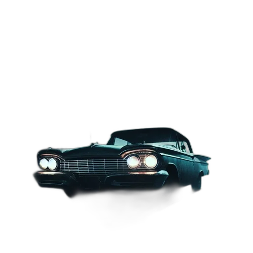 car, weapon, jewelry, 3d render, photorealistic, concept art, vintage, illuminates transparent PNG cut-out