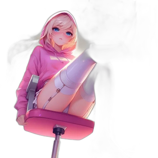 staff, weapon, sword, umbrella, concept art, 3d render, fantasy art, anime transparent PNG cut-out