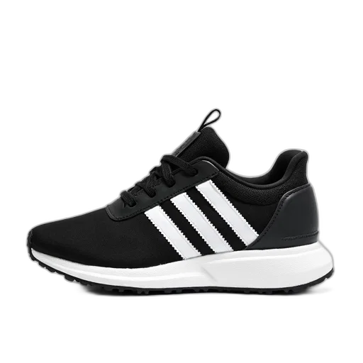 shoes, 3d render, black, white, sneaker, toe, cap, midsole transparent PNG cut-out