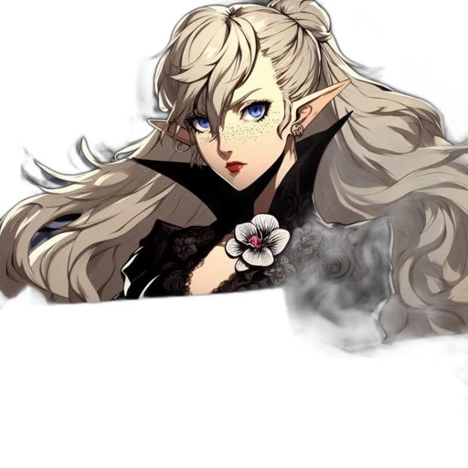 hair, staff, face, mask, concept art, fantasy art, pixel art, watercolor transparent PNG cut-out