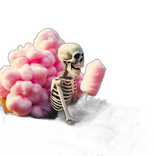 food, jewelry, robot, creature, concept art, 3d render, vaporwave, photorealistic transparent PNG cut-out