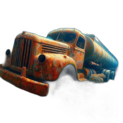 car, weapon, mask, robot, concept art, 3d render, watercolor, photorealistic transparent PNG cut-out