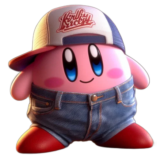 hat, animal, jacket, creature, 3d render, vaporwave, concept art, pixel art transparent PNG cut-out