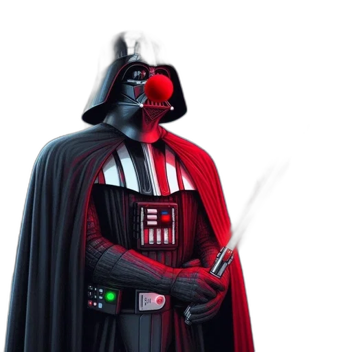 staff, mask, concept art, comic book art, fantasy art, photorealistic, darth, vader transparent PNG cut-out