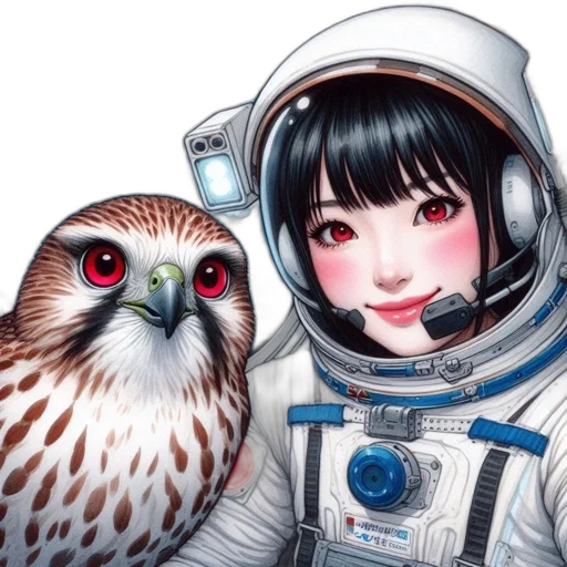 robot, face, mask, animal, anime, concept art, photorealistic, fantasy art transparent PNG cut-out