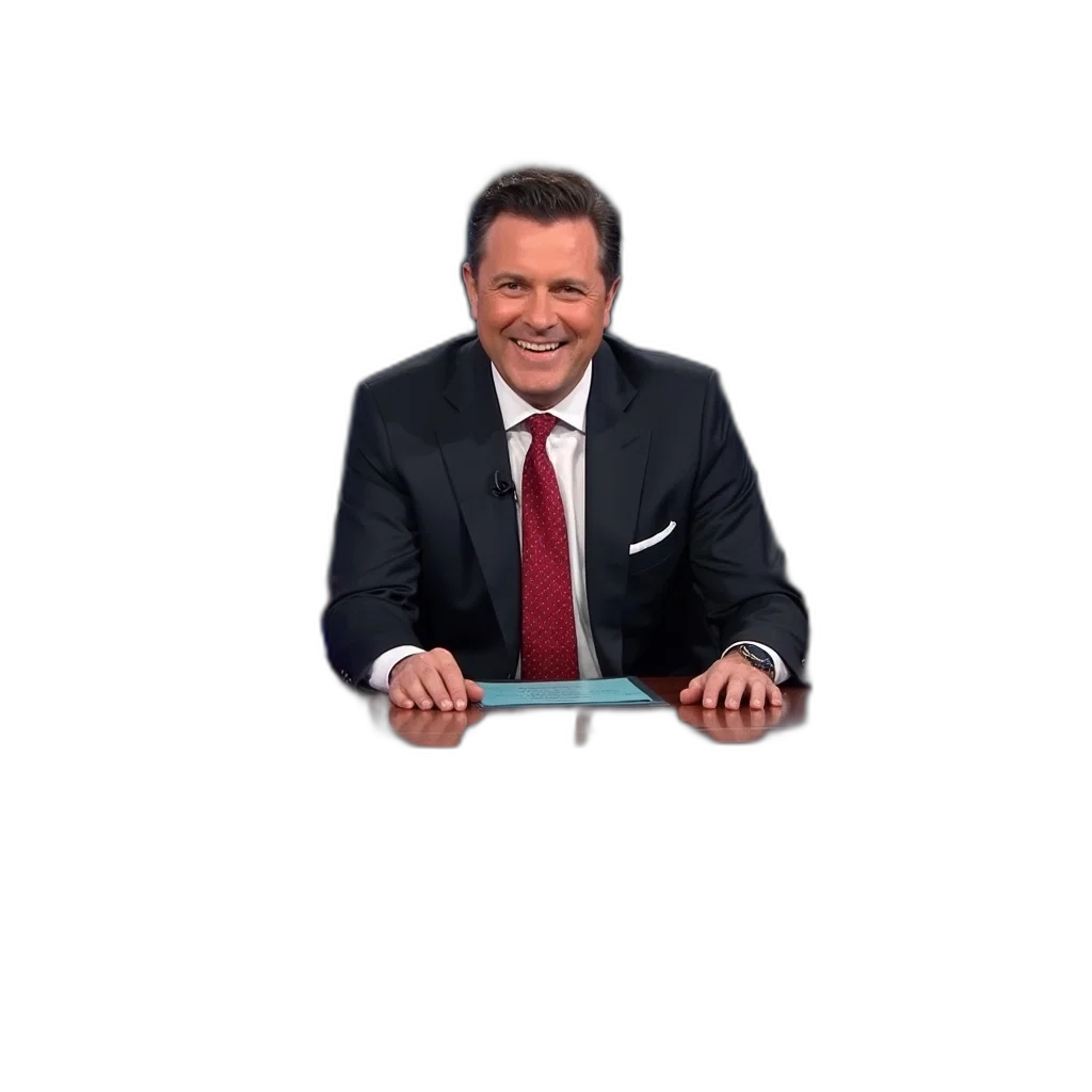 face, staff, animal, jacket, man, sitting, front, news transparent PNG cut-out