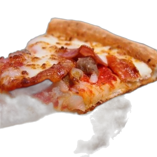 food, weapon, face, sword, photorealistic, 3d render, slice, pizza transparent PNG cut-out