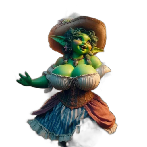 staff, dress, creature, mask, concept art, fantasy art, 3d render, pixel art transparent PNG cut-out