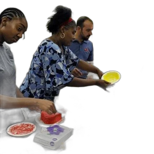 group, people, kitchen, engaged, baking, activities, various, cake transparent PNG cut-out