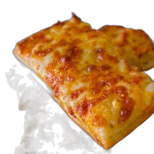 food, weapon, crown, jacket, 3d render, photorealistic, cheesy, breadsticks transparent PNG cut-out